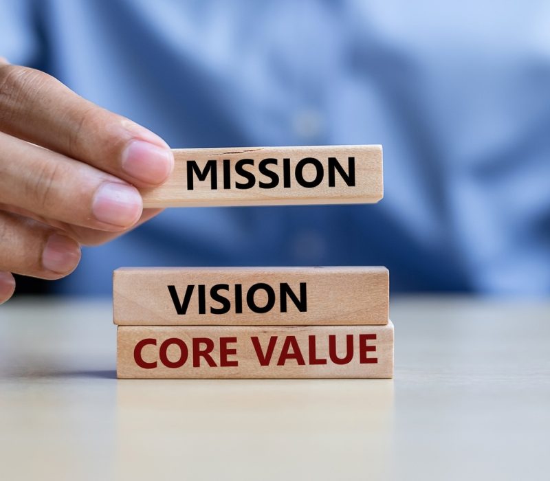 Mission, Vision and Core Value blocks Mission, Vision and Core Value blocks